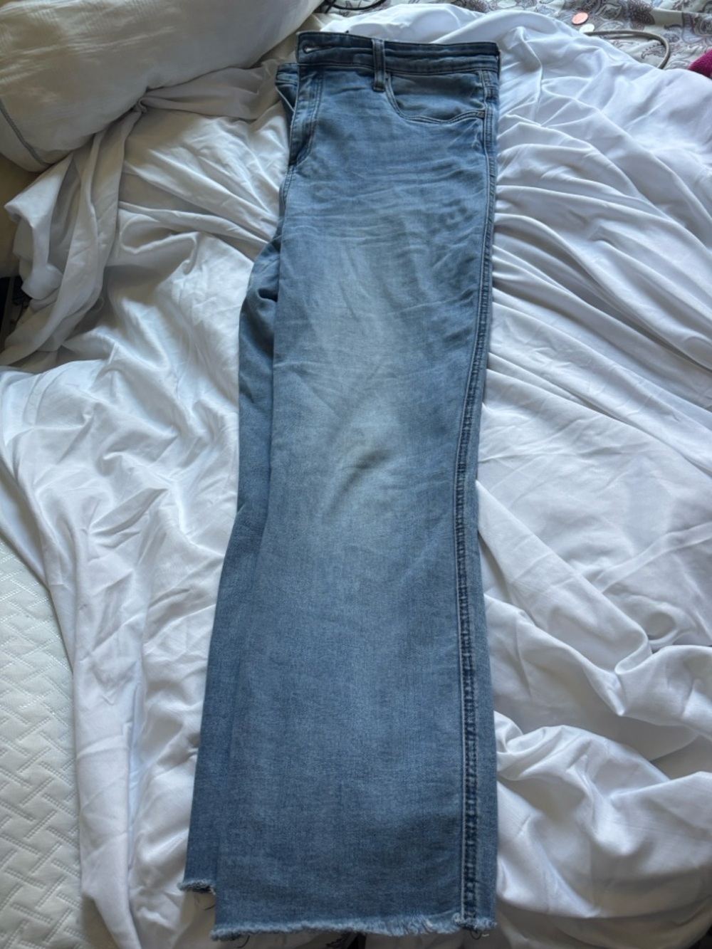 Kut from the Kloth Light Blue Wide-Leg Jeans